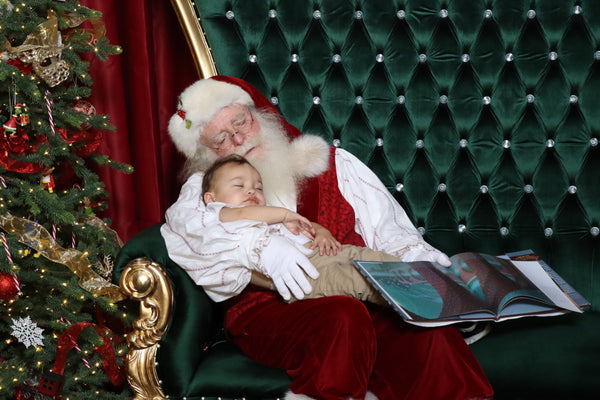 Santa Max visit photo