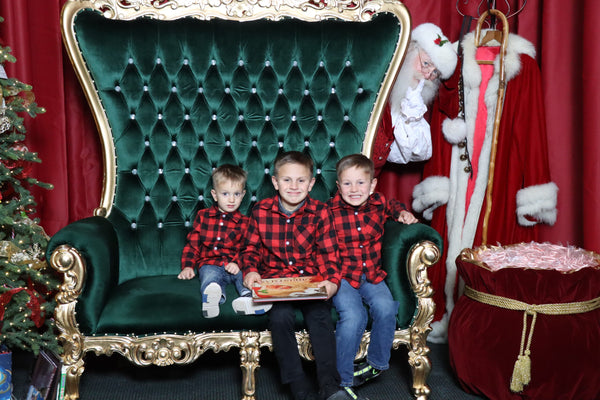 Santa Max visit photo