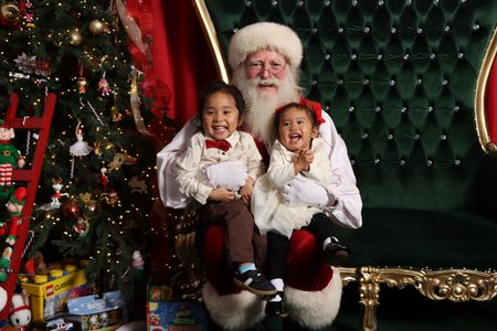 Santa Max visit photo